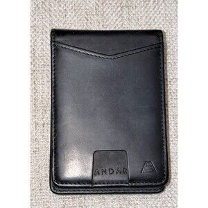 Men’s Andar Apollo Black Genuine Leather Wallet - MUST SEE!
